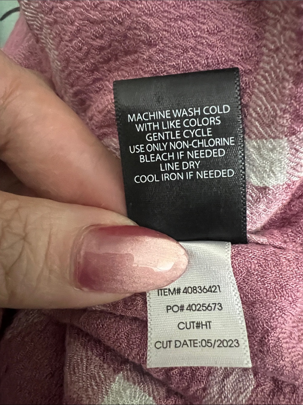 NWOT torrid Pink Button-Up Plaid Shirt - Picture 5 of 5